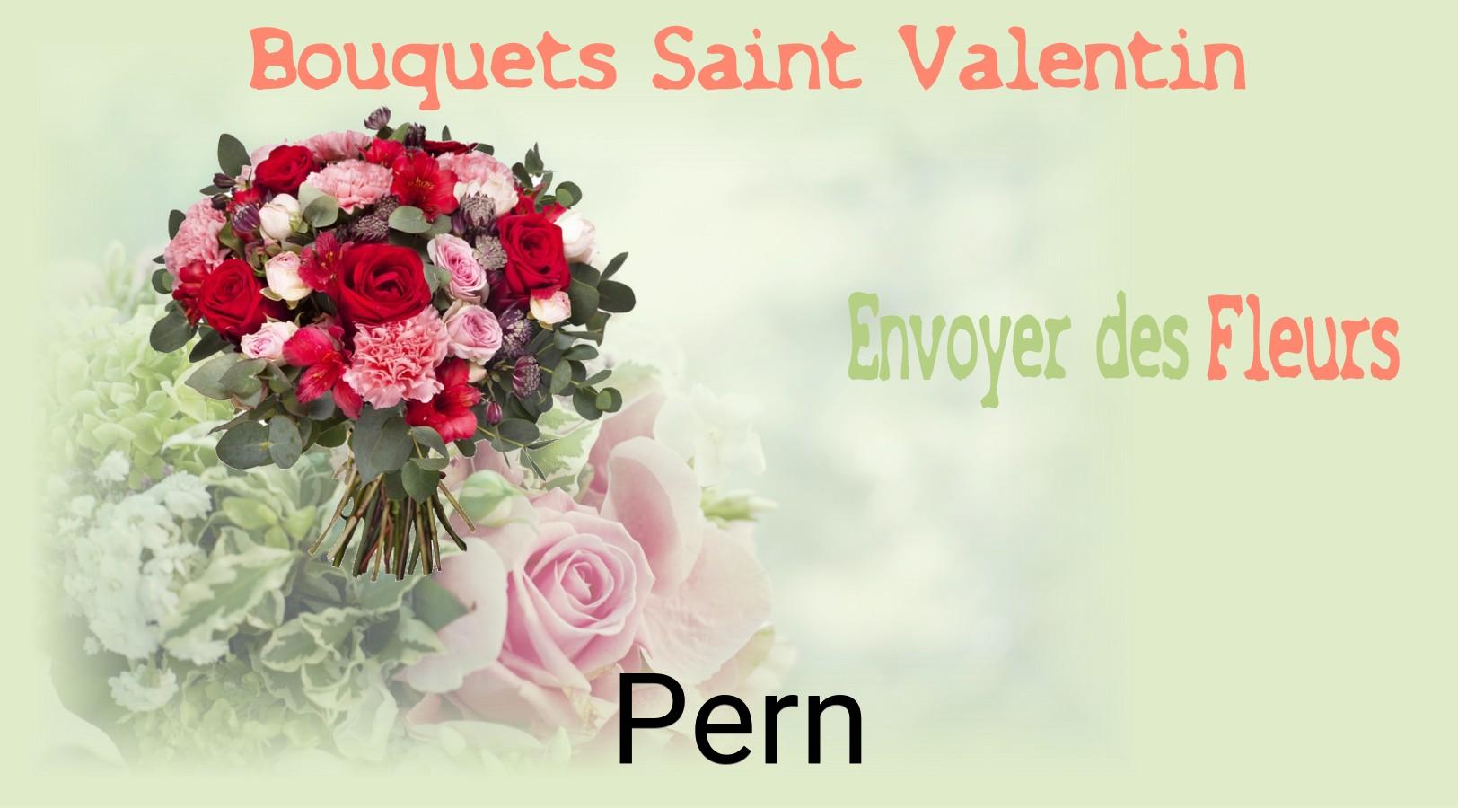 Roses de Saint-Valentin livrées à Pern